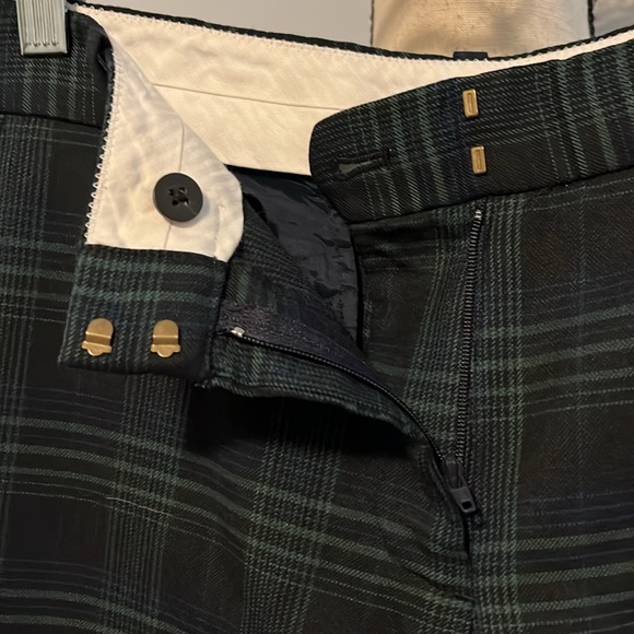 J. Crew Tartan Plaid Cropped Pants - Picture 3 of 12